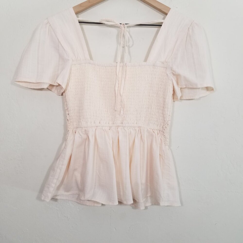 Miss Me Crochet Top Blouse Size S - Picture 3 of 5
